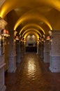 Mansion home interior front hall entrance Royalty Free Stock Photo