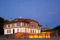 Mansion Institute for the protection of Monuments in Kalemegdan - Belgrade Fortress. Beogradska tvrdjava. Building, historic Royalty Free Stock Photo