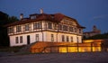 Mansion Institute for the protection of Monuments in Kalemegdan - Belgrade Fortress. Beogradska tvrdjava. Building, historic Royalty Free Stock Photo