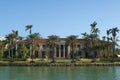 Mansion with Palms
