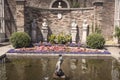 Mansion Powerscourt Estate and gardens. Republic of Ireland Royalty Free Stock Photo