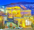 The mansion in rock, Goreme, Cappadocia, Turkey