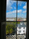 Mansion Window View of Charleston