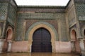 Mansour gate in Meknes