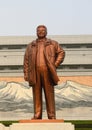 Mansudae Monument, Pyongyang, North-Korea Royalty Free Stock Photo