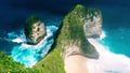 Manta Bay or Kelingking Beach on Nusa Penida Island, Bali, Indonesia stock photo Royalty Free Stock Photo