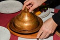 Manti is an extraordinary dish from Turkey: tiny lamb-stuffed dumplings topped with three sauces