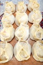 Manti or Mantu are dumplings popular in most Asia cuisines
