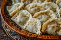 Manti, Mantu or Manty is Famous Traditional Meat Dishes of Central Asia, Turkey and China