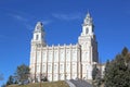 Manti Temple, Utah Royalty Free Stock Photo