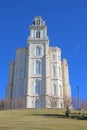 Manti temple, Utah Royalty Free Stock Photo