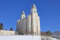 Manti Temple Royalty Free Stock Photo