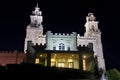 Manti Utah Temple at night Royalty Free Stock Photo