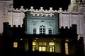 Manti Utah Temple at night Royalty Free Stock Photo