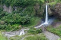 Manto de la Novia Bridal Veil waterfall Royalty Free Stock Photo