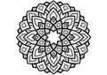 Mantra Mandala, for Coloring By ArtByUncle