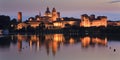 Mantua Castle Set Pan Royalty Free Stock Photo