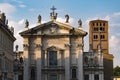 Mantua Cathedral, Italia Lombardy Royalty Free Stock Photo
