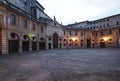 MANTUA, ITALY - APRIL 29, 2018: View of Palazzo Ducale on Piazza Castello in Mantua - Italy Royalty Free Stock Photo