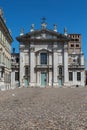 Mantua -Lombardy, Italy - Beautiful Cathedral in the Main Square of the city, Piazza Sordello