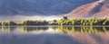 Mantua Reservoir landscape views. Mantua is a small town on the eastern edge Box Elder County, Historically known as Box Elder Val