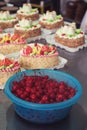 Manual cakes production