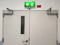 A Manual door closer for exit way