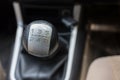 Manual gear stick Royalty Free Stock Photo