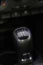 Manual gear stick Royalty Free Stock Photo