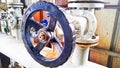 manual iron hand wheel