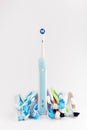 Manual regular Toothbrush Against Modern Electric Toothbrush