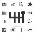 Manual Transmission icon. Detailed set of car repear icons. Premium quality graphic design icon. One of the collection icons for w