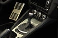 Manual Transmission,Super Sport Car Interior Royalty Free Stock Photo