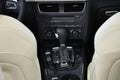Manual Transmission,Super Sport Car Interior Royalty Free Stock Photo