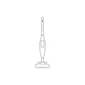 manual vacuum cleaner icon. Element of cyber security for mobile concept and web apps icon. Thin line icon for website design and