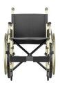 Manual wheelchair, wheelchair. Front view. 3D rendering