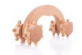 Manual wooden massager Royalty Free Stock Photo