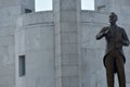 Manuel Quezon statue at Quezon memorial circle in Quezon City, Philippines