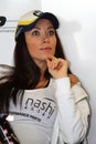 Manuela Raffaeta - BMW Motorrad GoldBet SBK Team Superbike WSBK Royalty Free Stock Photo