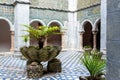 Manueline Cloister, Pena Palace, Sintra, Portugal