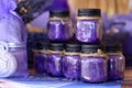 Manufacture of homemade cosmetics from lavander