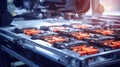 The manufacturing concept of transmission gear parts with automatic system