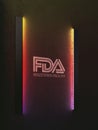 Manufacturing Facility approved by FDA photo of entrance wall of company