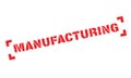 Manufacturing rubber stamp Royalty Free Stock Photo