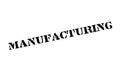 Manufacturing rubber stamp Royalty Free Stock Photo