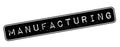 Manufacturing rubber stamp Royalty Free Stock Photo