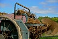 Manure Spreader Loaded Royalty Free Stock Photo