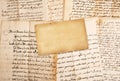 Manuscripts Royalty Free Stock Photo