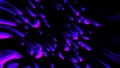 Many abstract comets fall at high speed, 3d rendering. Virtual asteroid rain, computer generated background