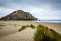 Morro Bay Beach & Boardwalk Royalty Free Stock Photo